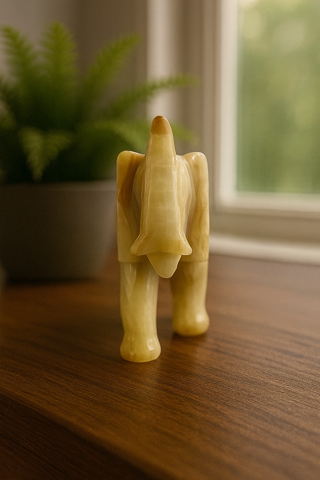 Vintage Large Onyx Sculpture